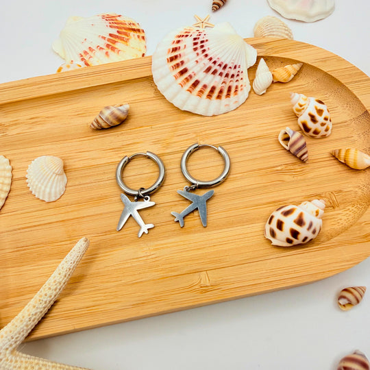 Boucles d’oreilles Avion