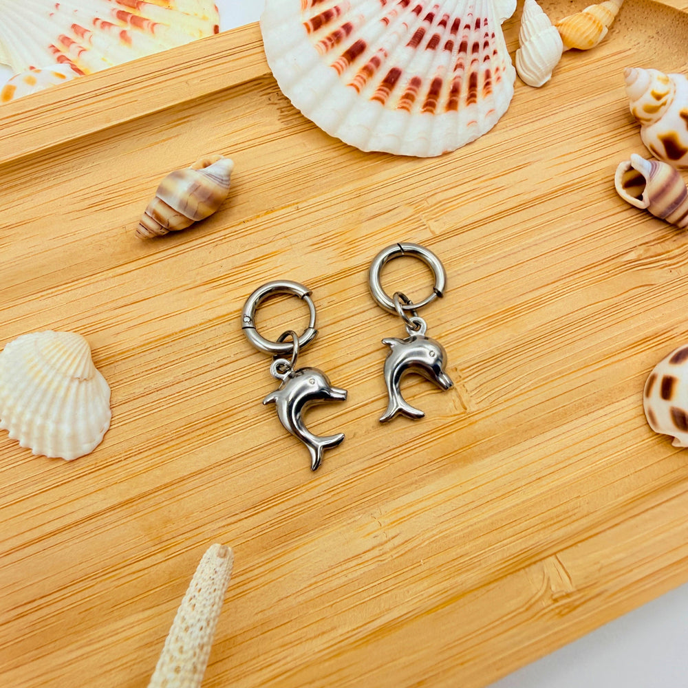 Boucles d’oreilles Dauphin