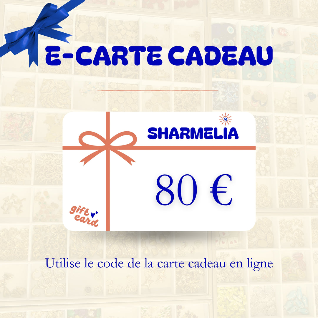 E-Carte cadeau Sharmélia