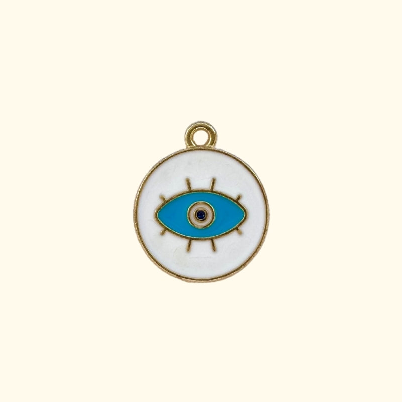 OEIL MEDAILLON ( 3 couleurs )