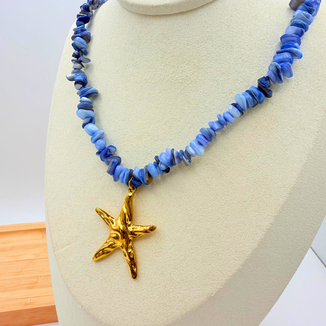 Collier Marina Blu