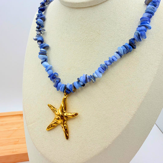 Collier Marina Blu