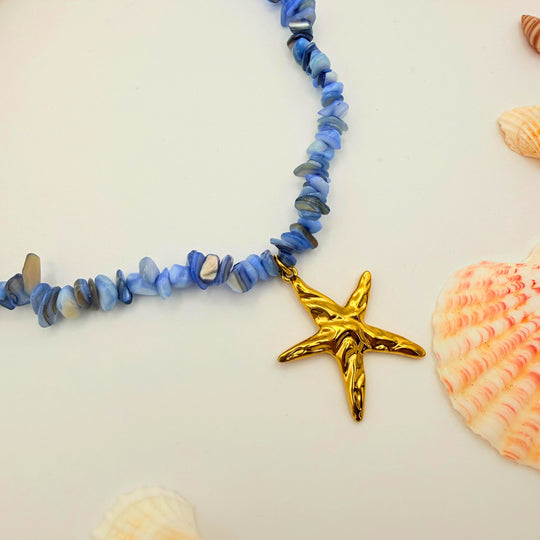 Collier Marina Blu