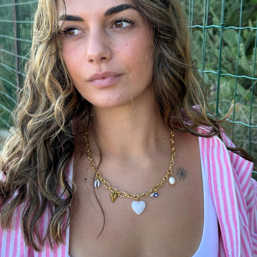 Collier Cœur de Rivage