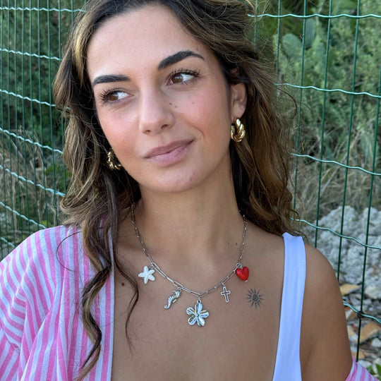 Collier Cœur Marin