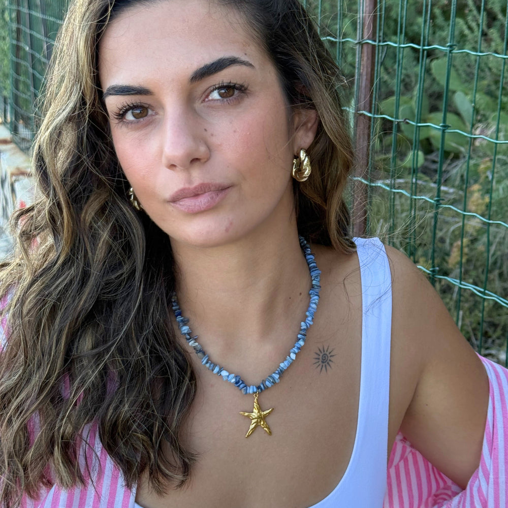 Collier Marina Blu