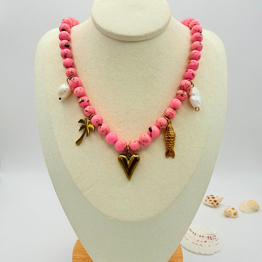 Collier Rosa di Capri