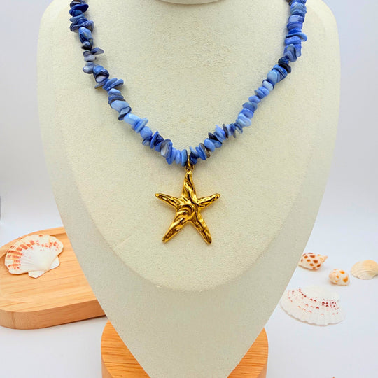 Collier Marina Blu