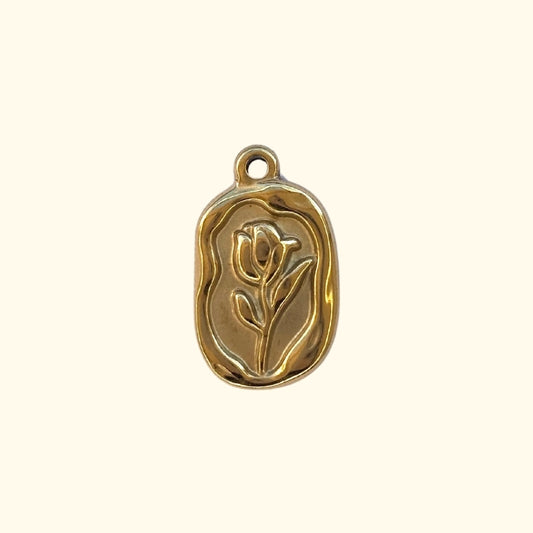 MEDAILLON ROSE