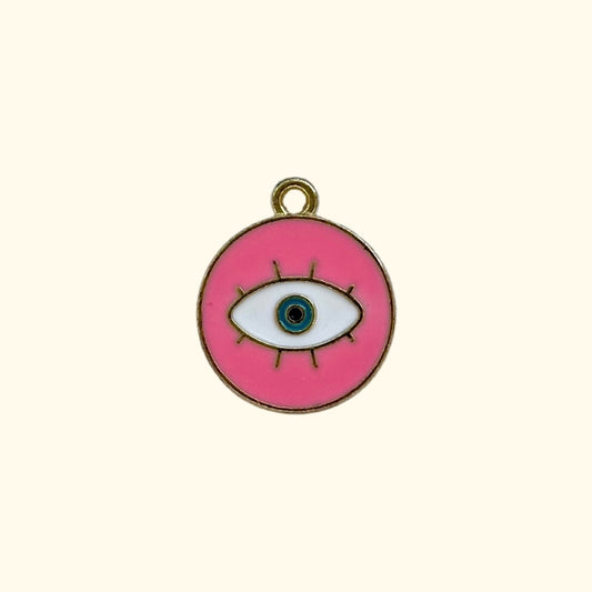 OEIL MEDAILLON ( 3 couleurs )