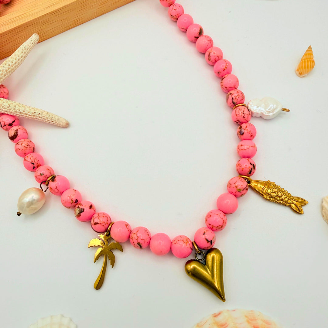 Collier Rosa di Capri